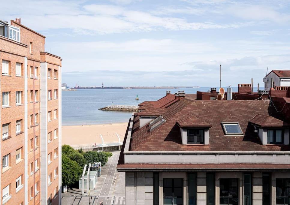 Myhousespain - Moderno Piso Frente Al Mar Gijón Kültér fotó