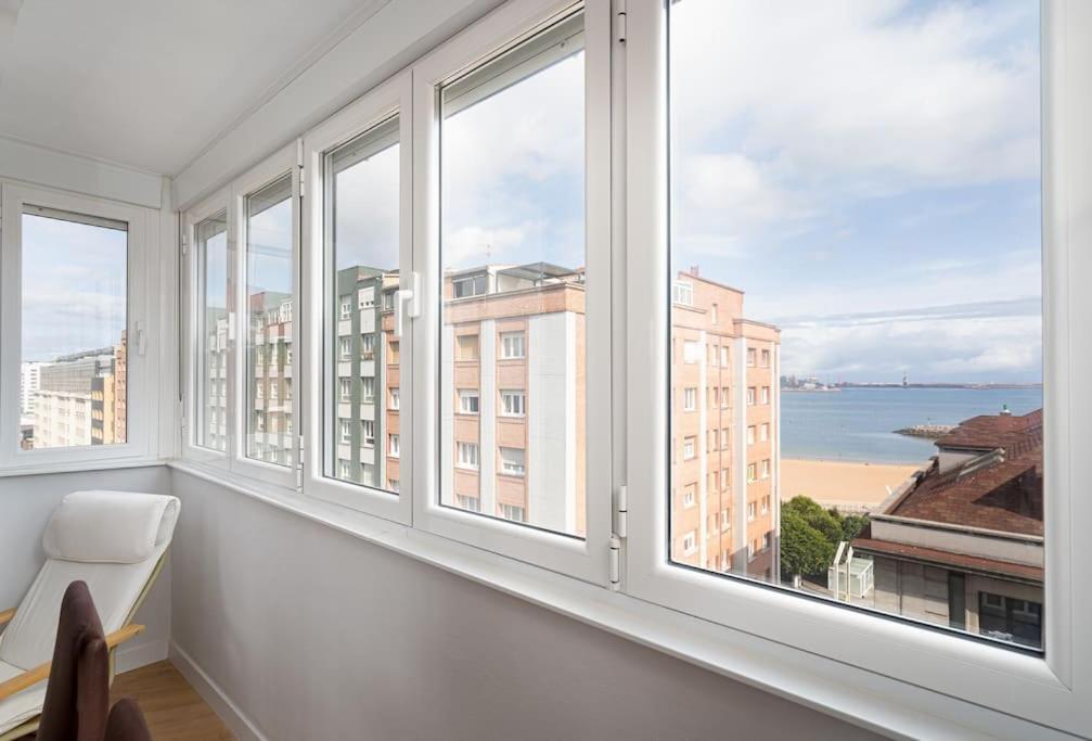 Myhousespain - Moderno Piso Frente Al Mar Gijón Kültér fotó